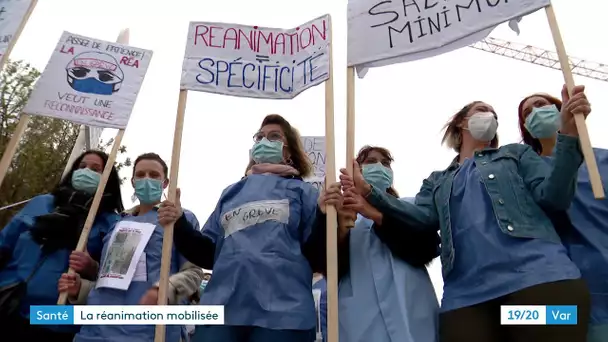 Santé : mobilisation des soignants du service réanimation à Toulon