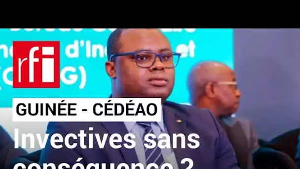 Guinée : le Premier ministre qualifie de "guignol" le président de la CEDEAO • RFI