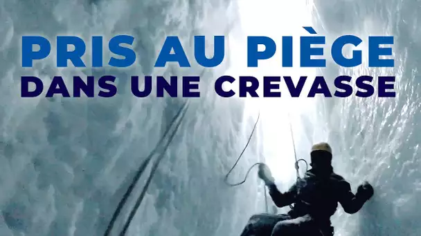 Il tombe dans une crevasse de 20 mètres