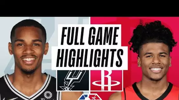 SPURS at ROCKETS | FULL GAME HIGHLIGHTS | March 28, 2022