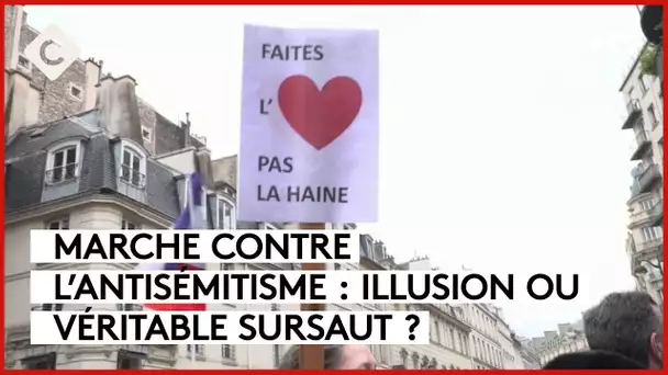 Marche contre l’antisémitisme : illusion ou véritable sursaut ? - C à vous - 13/11/2023