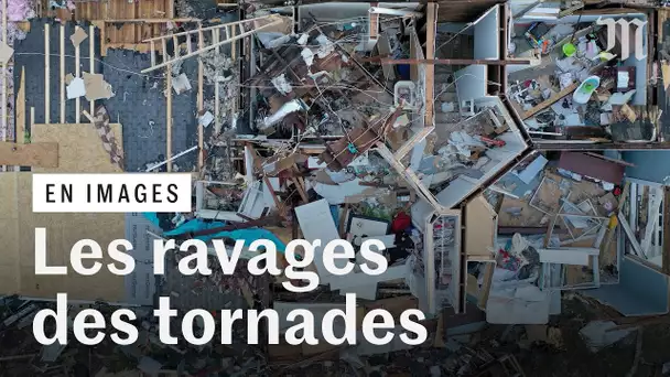 Etats-Unis : les dégâts des tornades en images