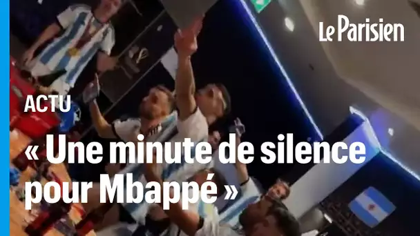 «Une minute de silence pour Mbappé» : dans le vestiaire, les joueurs argentins se lâchent