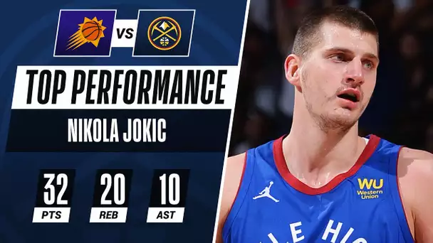 Nikola Jokic Makes #NBAPlayoffs History in Game 3! 🃏