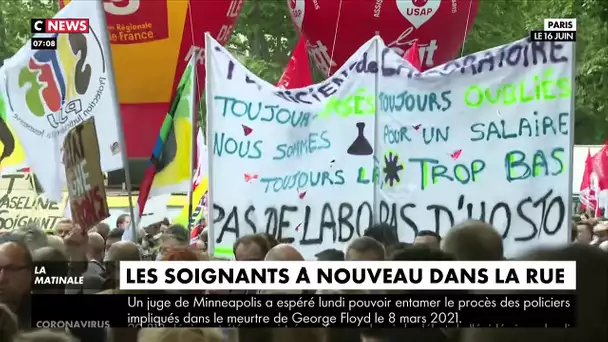 Manifestations : les soignants à nouveau dans la rue