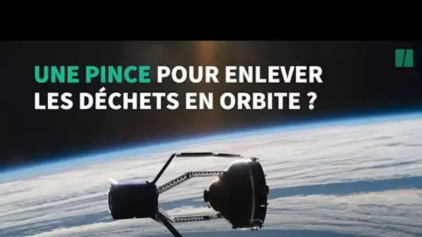 Une pince géante pour nettoyer les débris en orbite ?