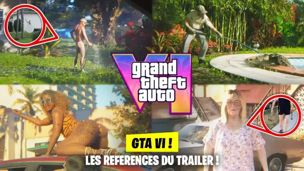 GTA 6 : LES REFERENCES QU'IL FAUT ABSOLUMENT CONNAITRE SUR LE TRAILER 1 !