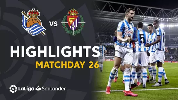 Highlights Real Sociedad vs Real Valladolid (1-0)