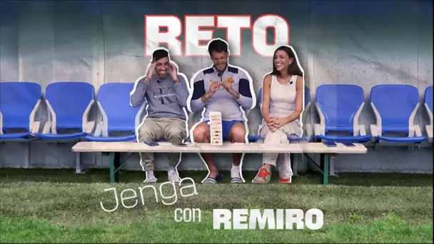 RETO CON REMIRO | ¿Quién tirará primero el Jenga?