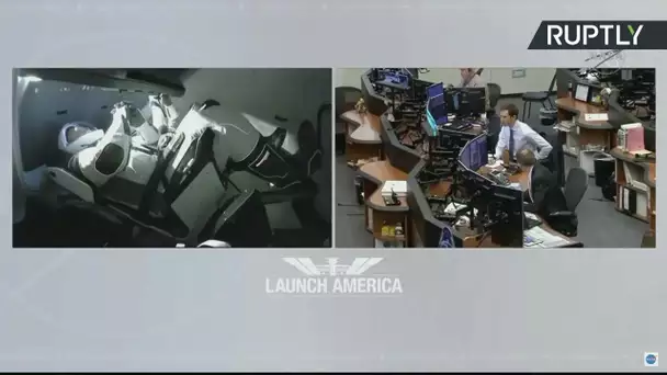 La capsule spatiale Crew Dragon lancée par SpaceX s’arrime à l’ISS