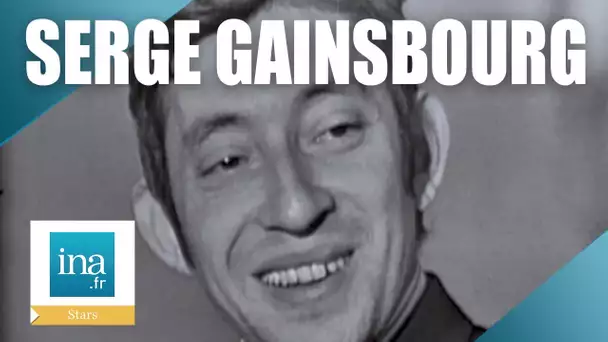 Serge Gainsbourg "Je ne peux pas être tendre avec ma gueule" | Archive INA