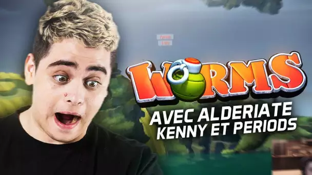 UNE GAME INTERMINABLE SUR WORMS ft. ALDERIATE, KENNY & PERIODS