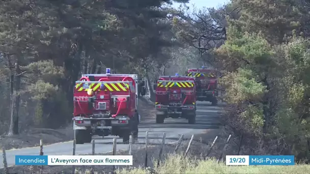 Feu de forêt en Aveyron : un incendie sans précédent pour le département