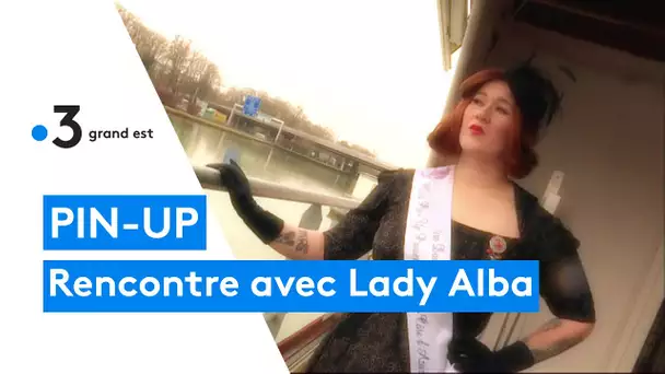 Portrait de Lady Alba, une pin-up originaire de Reims
