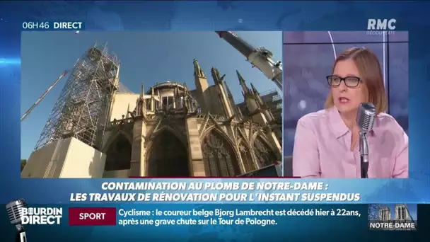Comment va se passer la dépollution du plomb de Notre-Dame?