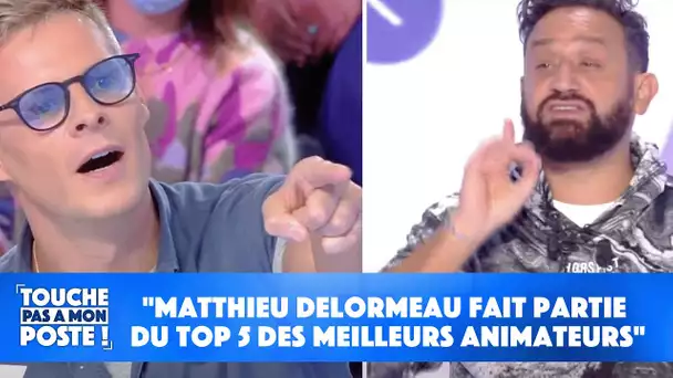 Cyril Hanouna : "Matthieu Delormeau fait partie du Top 5 des meilleurs animateurs"