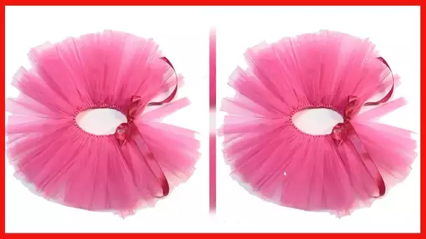 Pawpatu Handcrafted in USA Hotpink Tulle Tutu for Dogs
