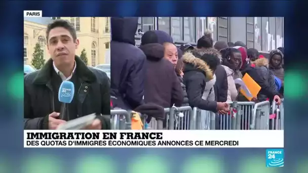 Immigration en France : des quotas d'immigrés économiques annoncés ce mercredi