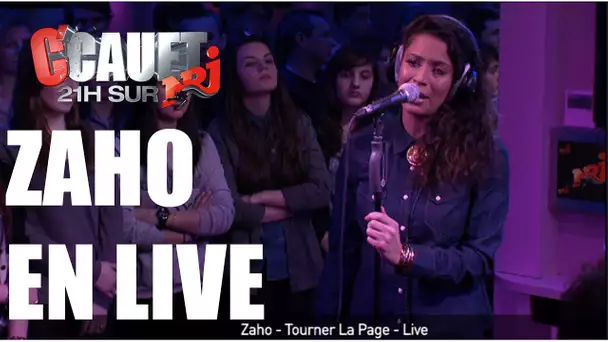 Zaho - Tourner La Page - Live - C&#039;Cauet sur NRJ