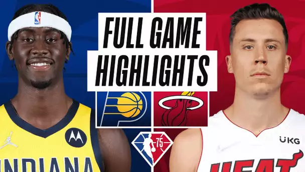 PACERS at HEAT | FULL GAME HIGHLIGHTS | December 21, 2021