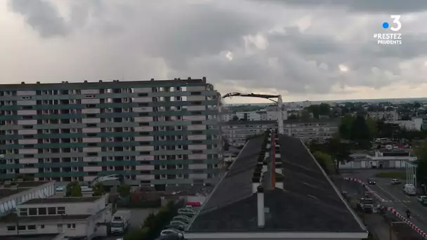 Angers : la démolition de la barre de l'Europe à Monplaisir, nouvelle étape de la rénovation urbaine