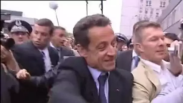 Dunkerque : Sarkozy visite un centre hospitalier