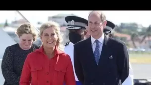 Sophie Wessex et le prince Edward brisent la couverture alors qu'ils atterrissent à Sainte-Lucie apr