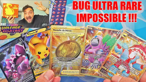 HISTORIQUE ! La MEILLEURE OUVERTURE DE BOOSTER POKEMON DE DAVIDLAFARGEPOKEMON ! BUG UTRA RARE GOLD !