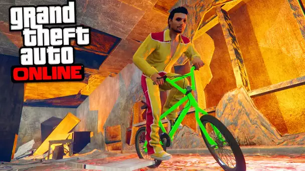 PARKOUR DANS LA TOUR DU FIB - GTA 5 ONLINE