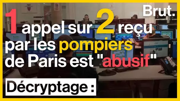 Quelques exemples d&#039;appels 'abusifs' reçus par les pompiers de Paris