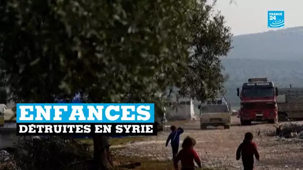 En Syrie, des enfants traumatisés par la guerre