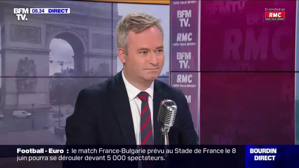 Jean-Baptiste Lemoyne face à Jean-Jacques Bourdin sur RMC et BFMTV