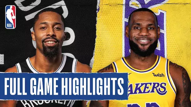 NETS at LAKERS | FULL GAME HIGHLIGHTS | March 10, 2020