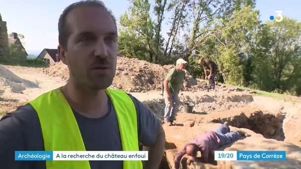 Corrèze : des fouilles archéologiques pour découvrir un ancien château féodal à Lostanges