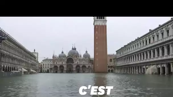 À Venise, la place Saint-Marc à nouveau fermée à cause des inondations