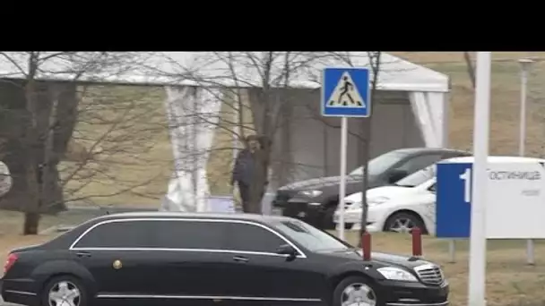 Kim Jong Il est arrivé en Russie