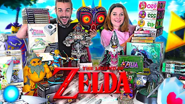 TOUTE NOTRE COLLECTION ZELDA POUR FETER LES 35 ANS DE ZELDA !