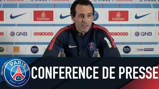 Paris Saint-Germain PRESS CONFERENCE PARIS SAINT-GERMAIN - STADE RENNAIS FC