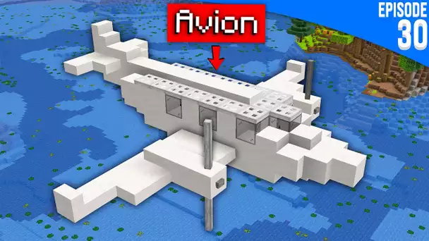 J'ai construit un avion 100% fonctionnel.. - Minecraft Moddé S6 | Episode 30