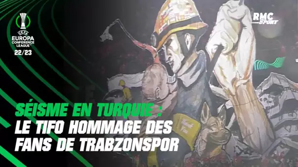 Séisme en Turquie et Syrie :  L'hommage de Trabzonspor aux secouristes et aux victimes