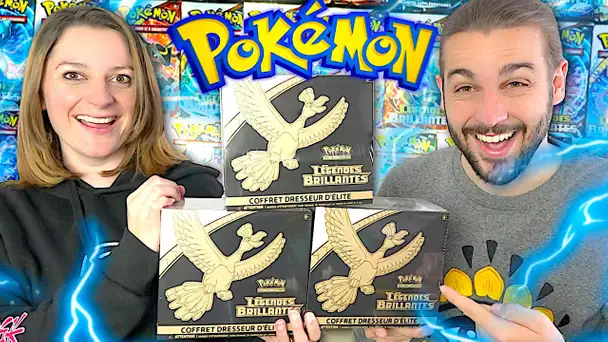 ON OUVRE DES CARTES POKEMON LEGENDES BRILLANTES ULTRA RARE ! OUVERTURE ELITE TRAINER BOX POKEMON