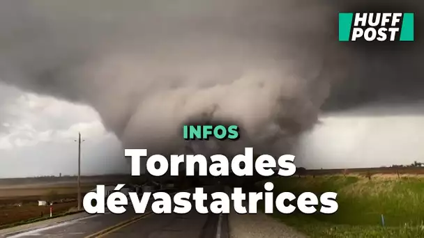 Les images impressionnantes des tornades aux États-Unis