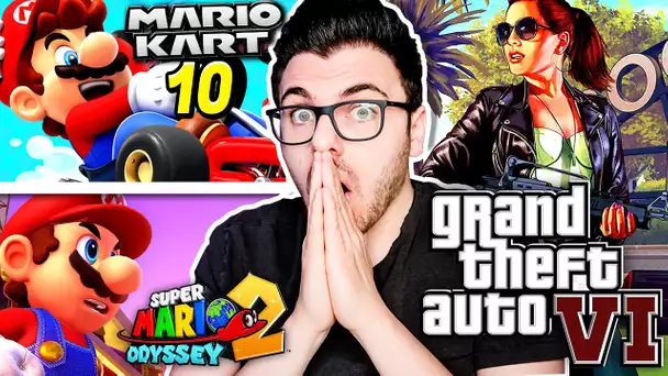 Mario Odyssey 2 en 2023 💥 Mario Kart 10 Aïe ⚠️ GTA 6 Scandale 👎