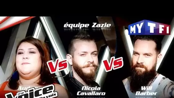 Audrey VS Nicola Cavallaro VS Will Barber | The Voice France 2017 | Epreuve Ultime
