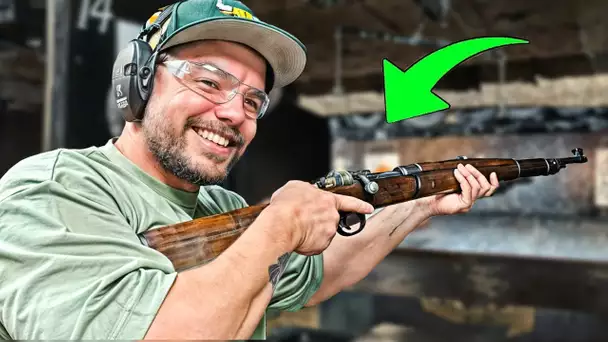 J'AI TIRÉ au VRAI KAR98k !! (AK47, MP5 et Magnum)