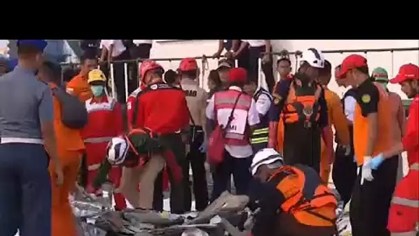 Indonésie : 189 morts après un crash en mer