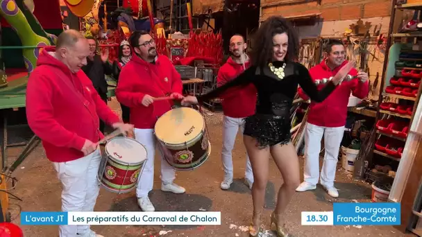 🔵 18.30 #Dans les coulisses du Carnaval de Chalon-sur-Saône