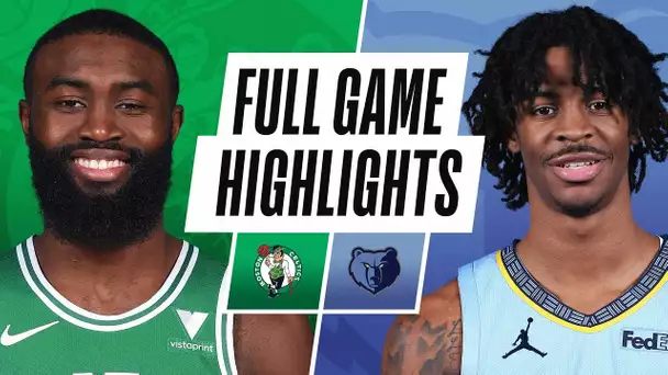 CELTICS at GRIZZLIES | FULL GAME HIGHLIGHTS | March 22, 2021