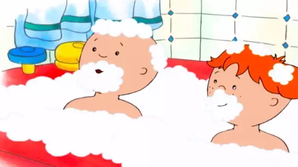 Caillou et le Bain de Neige | Caillou | Dessins animés pour enfants | WildBrain pour les enfants