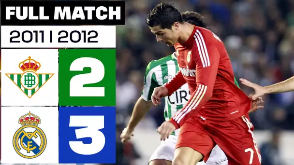 Real Betis - Real Madrid (2-3) LALIGA 2011/2012 FULL MATCH